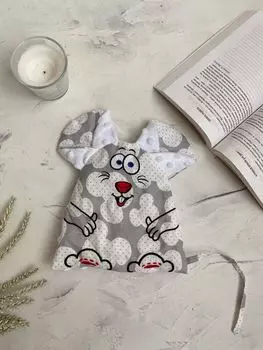 Грелка детская "ШМОНЯ" Био-Текстиль с вишневой косточкой