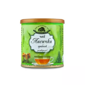 Грибной чай Лисички растворимый Грибной эльф 30 саше-пакетов по 1 гр.
