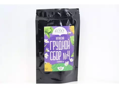 Грудной сбор N4, 20 шт, пир