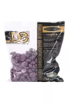 Грунт д/аквариума Галька цветная/сиреневая фр.8-12 мм 800 г