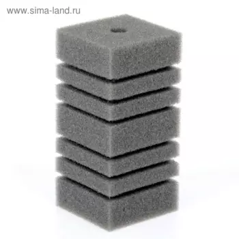 Губка прямоугольная д/фильтра турбо №9 16х8х8 см