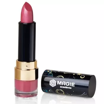 Губная помада Magie academie тон 15 Wild rose перламутровая с увлажняющим эффектом 3,7г