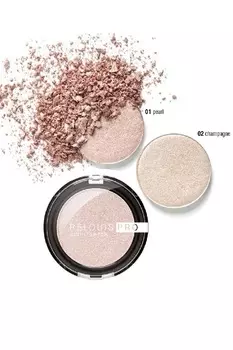 Хайлайтер компактный RELOUIS PRO highlighter RELOUIS тон 02 Champagne 5 г