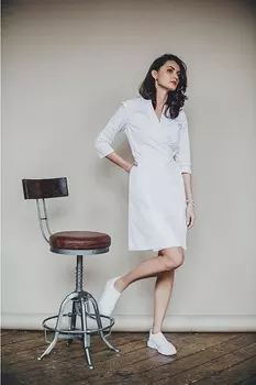 Халат Цветоформа женский медицинский М 265 р 46 белый