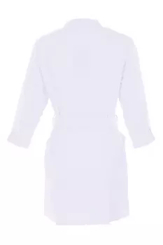 Халат Med Fashion Lab медицинский гамма белый рост 170 женский