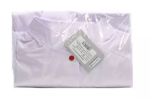 Халат медицинский ИридаМед М-013 белый р 48