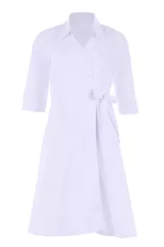 Халат медицинский ИридаМед М-017 белый р 46