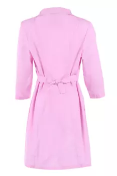 Халат медицинский ИридаМед М-06А нежно-розовый р 50