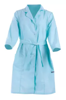 Халат медицинский ИридаМед М-06А светло-бирюзовый р 50