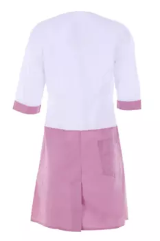 Халат медицинский ИридаМед м-500 белый/пудра р 48