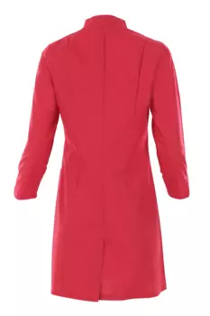 Халат медицинский Ника красный