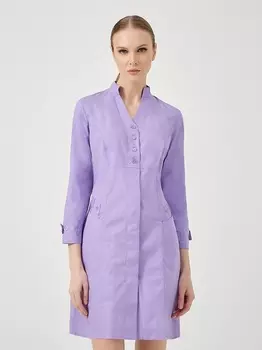 Халат медицинский Ника сиреневый