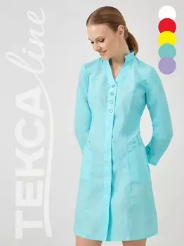 Халат медицинский Ника светло-небесный