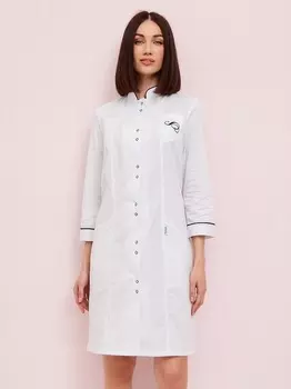 Халат медицинский Веста-ВЭЙ р 48 (158-164) белый