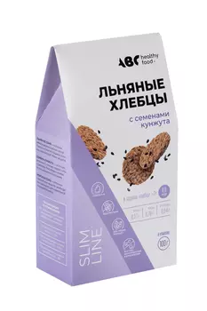 Хебцы льняные с семенами кунжута, 100 г