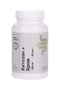 Хитозан+Хром Elentra Nutrition, 90 шт, капсулы