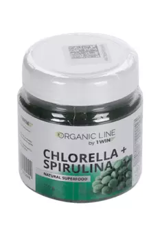 Хлорелла+Спирулина 1WIN в таблетках, 100 г, БАД
