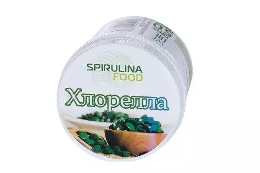 Хлорелла Spirulinafood 100 табл, 500 мг