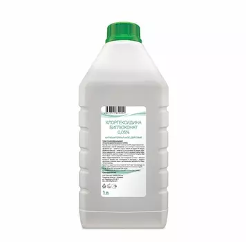 Хлоргексидин биглюконат 1000 мл 0,05%, раствор