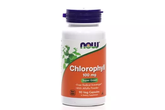 Хлорофилл Нау, 100 мг, 90 шт, капсулы