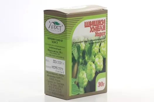 Хмеля шишки соплодия хмеля обыкновенного, 30 г