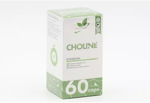 Холин битартрат NaturalSupp, 60 шт, капсулы