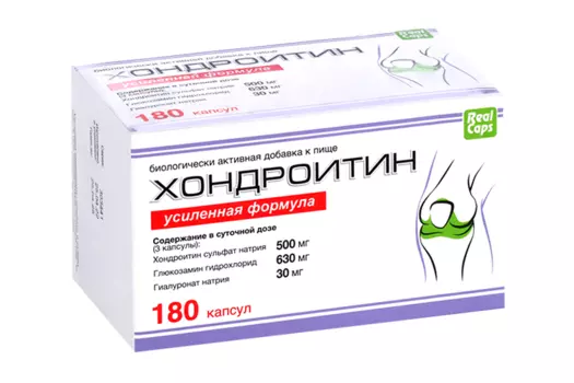 Хондроитин Усиленная формула, 417 мг, 180 шт, капсулы