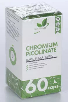 Хрома пиколинат, 60 шт, капсулы