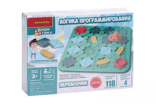 Игра BONDIBON Логика программирования Перевозчик