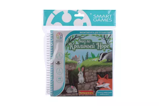 Игра BONDIBON магнитная Вниз по кроличьей норе