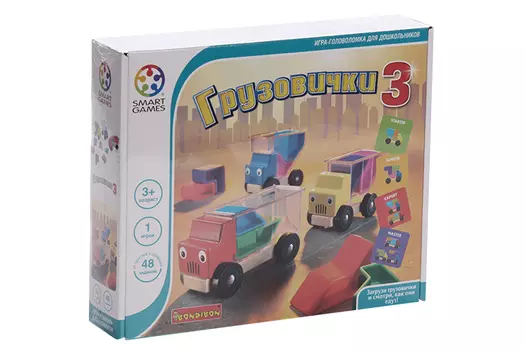 Игра BONDIBON Smart Грузовички