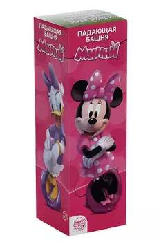 Игра Disney падающая башня д/лучших подруг минни маус 54 бруска