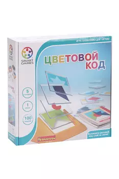 Игра-головоломка BONDIBON развивающая Цветовой код