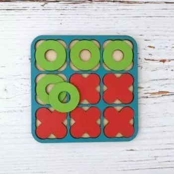 Игра настольная Вудлэнд Крестики-нолики №1