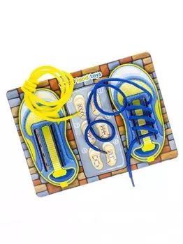 Игра Вудлэнд Шнуровка Башмачки для мальчиков