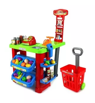 Игровой набор ND Play магазин XXL с тележкой д/покупок