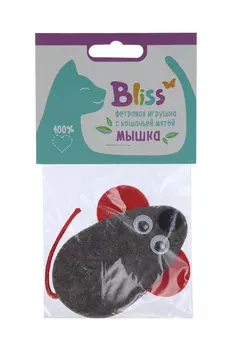 Игрушка Bliss с кошачьей мятой мышка