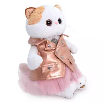 Игрушка Budi Basa Кошечка Ли-Ли в юбке и жилетке мягкая большая