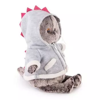 Игрушка Budi Basa Кот Басик в толстовке дракончик мягкая 25 см