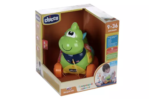 Игрушка Chicco говорящий дракон рус/англ