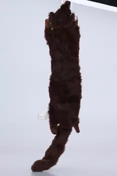 Игрушка Чистый котик д/домашних животных бобер 60 см коричневый