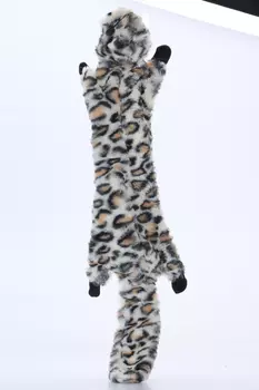 Игрушка Чистый котик д/домашних животных леопард 60 см серый