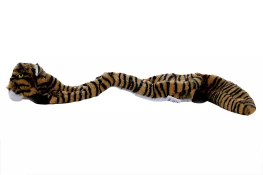 Игрушка Чистый котик д/домашних животных тигр 60 см коричневый
