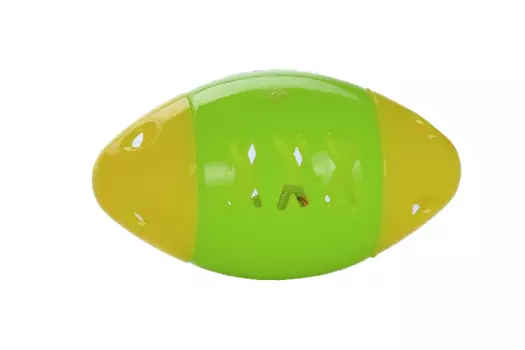 Игрушка Чистый котик д/кошек мячик овальный 7 см цв Микс