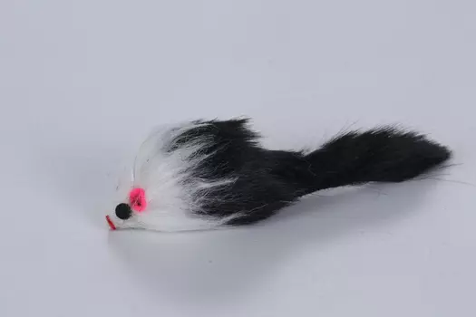 Игрушка Чистый котик д/кошек мышь пушистая 4 см