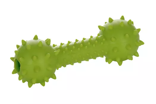 Игрушка Чистый котик для д/животных 14 см желтый