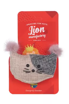 Игрушка д/кошки Lion с норкой Котик LMG-K0128-B