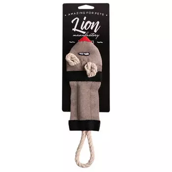 Игрушка д/собак Lion Фокс-гофра LMG-D0102-B 26 см