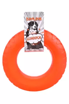 Игрушка Доглайк д/собак шинка мега диам 35 см оранжевый