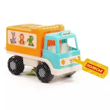 Игрушка Грузовик Полесье Забава Сафари бирюзовый (90287)